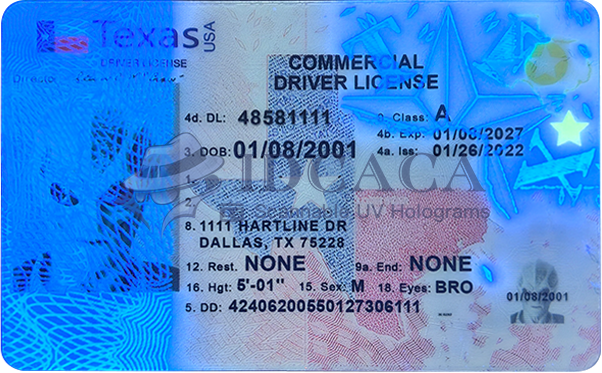 Texas CDL UV